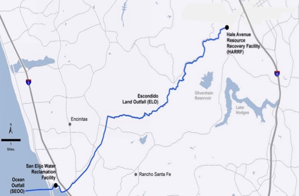 Escondido Outfall Map